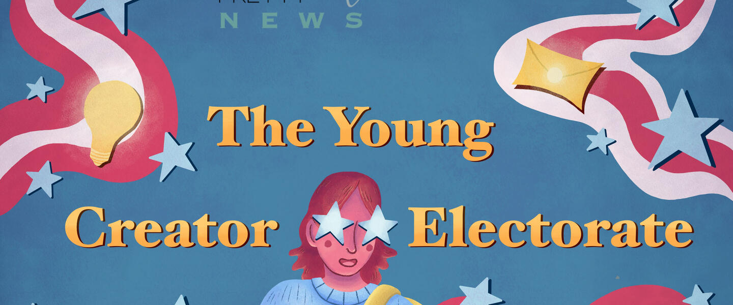Could Be Pretty Cool News media presents The Young Creator Electorate hosted by Spelman College sophomore Sabbath Canady. Credit: Could Be Pretty News Media