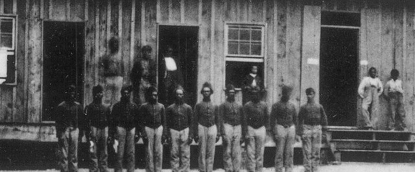 Soldiers at Camp Nelson