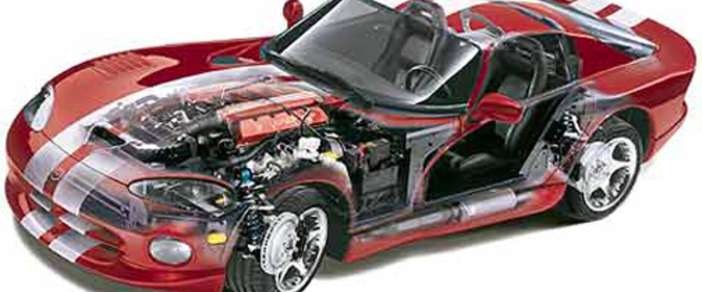 Schematic of a 1999 Dodge Viper. Image courtesy of Jeff Shmanske and http://www.chattcougar.com/jshmanske/ Schematic of a 1999 Dodge Viper. Image courtesy of Jeff Shmanske and http://www.chattcougar.com/jshmanske/