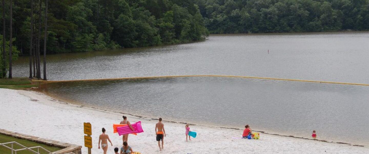 Beach at Don Carter State Park on Lake Lanier (via GA State Parks Facebook page) Beach at Don Carter State Park on Lake Lanier (via GA State Parks Facebook page)