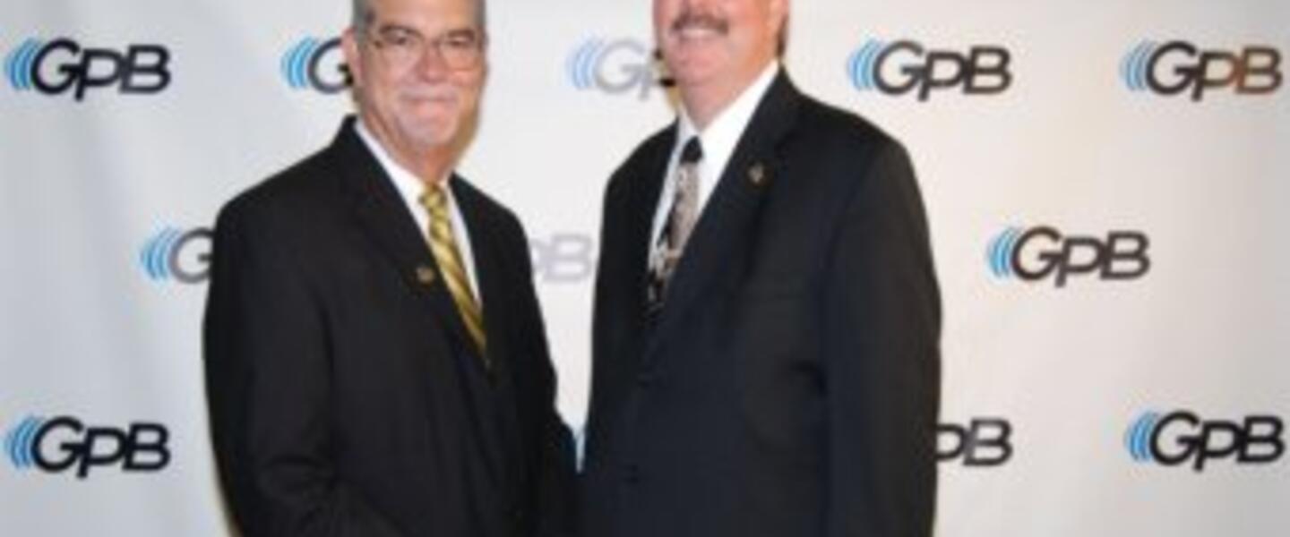 Former GADA President Jeff Beggs (L) and current GADA President Bob Stinchcomb. Photo by Cheryl Alford Former GADA President Jeff Beggs (L) and current GADA President Bob Stinchcomb. Photo by Cheryl Alford