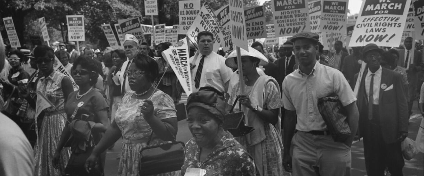 Women Walking, The March on Washington 1963 - THE MARCH. Courtesy of NARA/Smoking Dogs Films Women Walking, The March on Washington 1963 - THE MARCH. Courtesy of NARA/Smoking Dogs Films