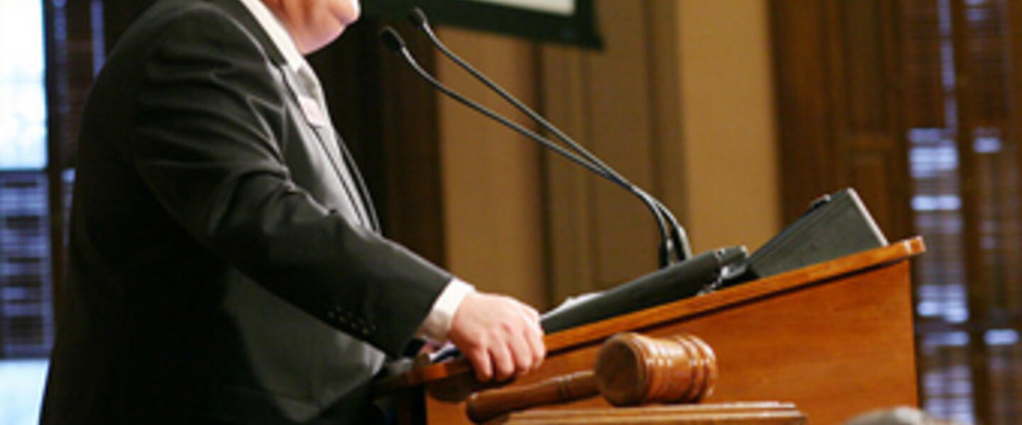 House Speaker David Ralston addresses fellow lawmakers. (Photo courtesy Ga House of Representatives.)
