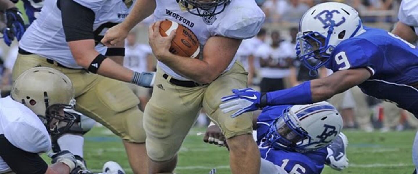 Wofford's Eric Breitenstein. Photo by Wofford College Sports Information Wofford's Eric Breitenstein. Photo by Wofford College Sports Information
