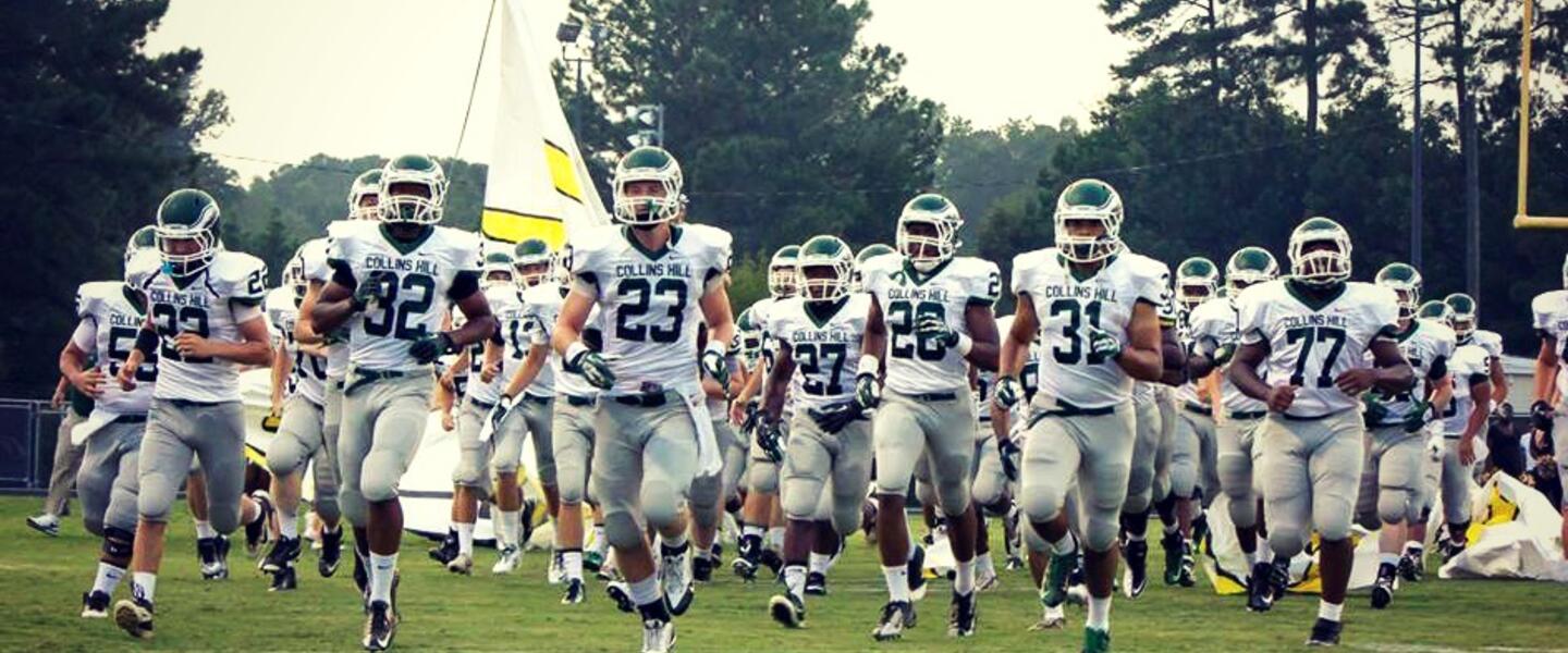 The Collins Hill Eagles, fresh off their win against Peachtree Ridge, meet Norcross in Week 7 on GPB. Photo by: Brandon Nguyen The Collins Hill Eagles, fresh off their win against Peachtree Ridge, meet Norcross in Week 7 on GPB. Photo by: Brandon Nguyen