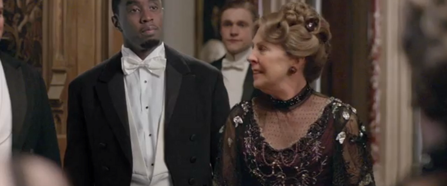 Sean "Diddy" Combs appears in Funny or Die spoof "Downton Diddy". Sean "Diddy" Combs appears in Funny or Die spoof "Downton Diddy".