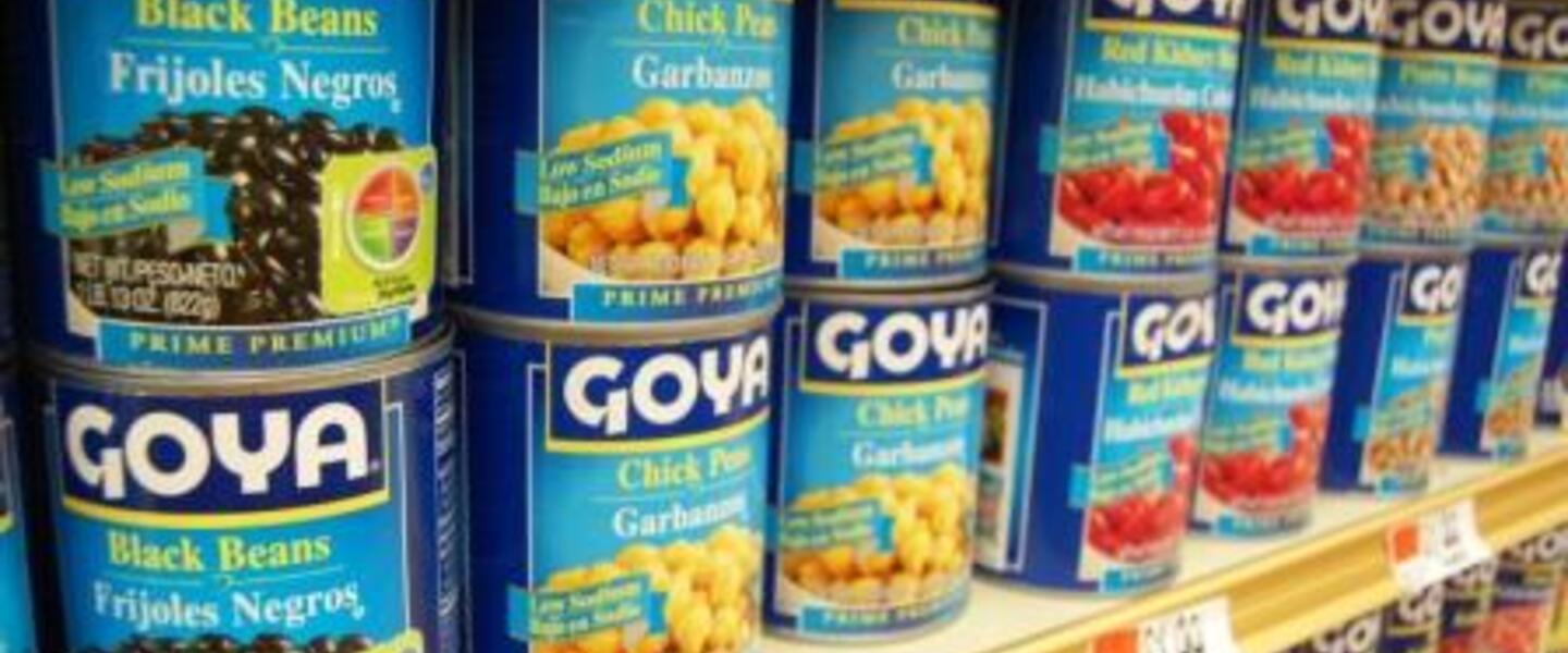Goya has been known for their Latin American food since 1936.