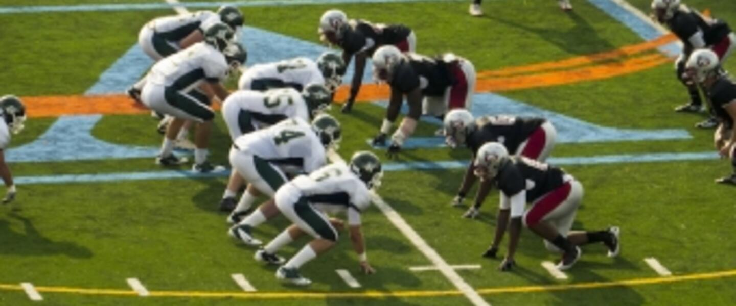 Grady High School's football team squares off against Blessed Trinity. (Photo: GPB) Grady High School's football team squares off against Blessed Trinity. (Photo: GPB)