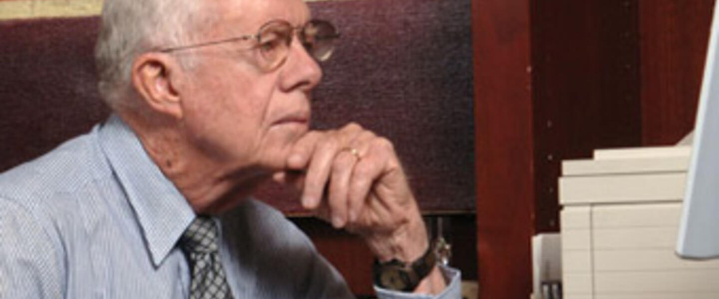 President Carter continues working on global issues/ cartercenter.org President Carter continues working on global issues/ cartercenter.org