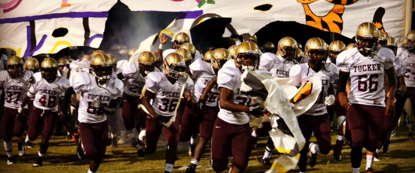 The undefeated Tucker Tigers look to keep their winning streak alive as they face the M.L. King Lions on GPB this Friday night. The undefeated Tucker Tigers look to keep their winning streak alive as they face the M.L. King Lions on GPB this Friday night.