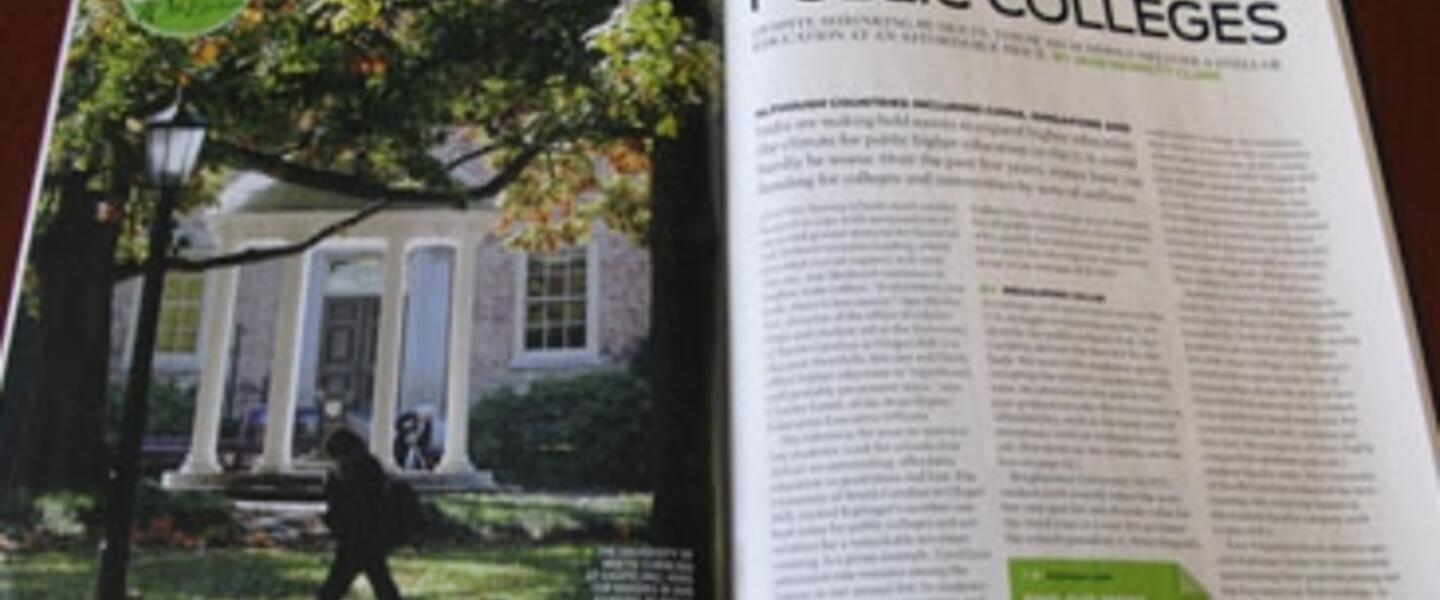 UGA Ranks as Georgia's Best Value in Public Colleges UGA Ranks as Georgia's Best Value in Public Colleges