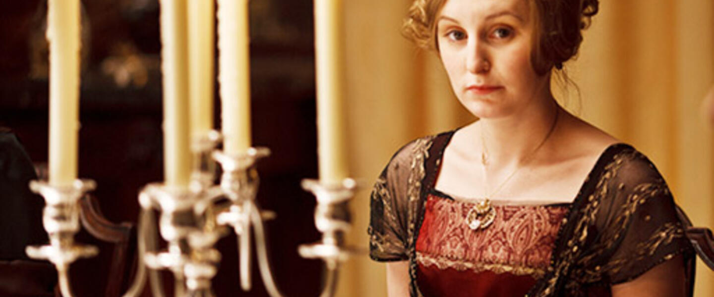 Life may be looking up for Lady Edith in season 4 with more upbeat plotlines (Courtesy PBS.org) Life may be looking up for Lady Edith in season 4 with more upbeat plotlines (Courtesy PBS.org)