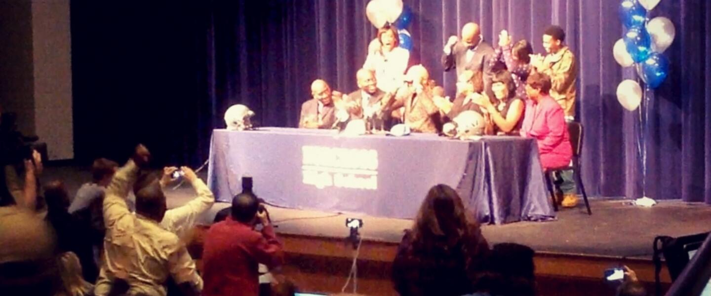 Former Norcross defensive ends Lorenzo Carter selected the University of Georgia as his next home for football. Former Norcross defensive ends Lorenzo Carter selected the University of Georgia as his next home for football.