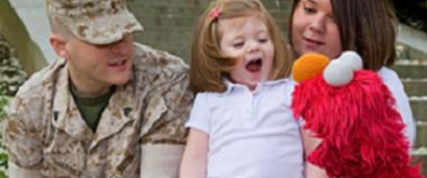 Sesame Workshop supports military families.