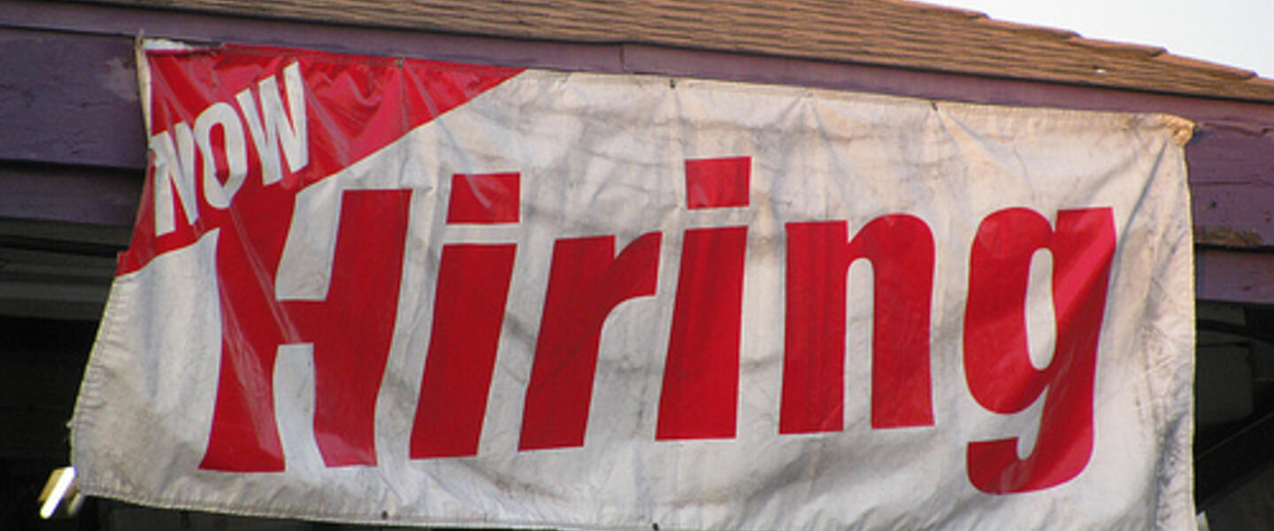 Hiring has increased in the private sector.