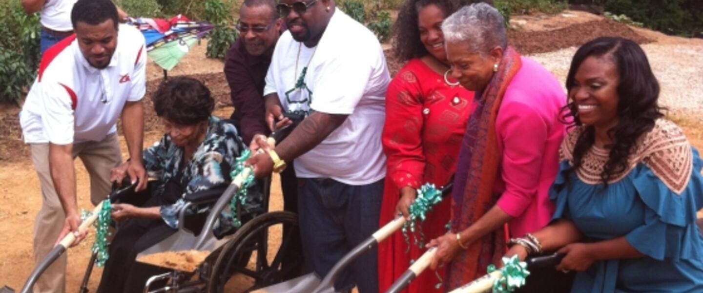 Cee Lo Green and Shadonna Alexander at Ground Breaking ceremony for Greenhouse Foundation Cee Lo Green and Shadonna Alexander at Ground Breaking ceremony for Greenhouse Foundation