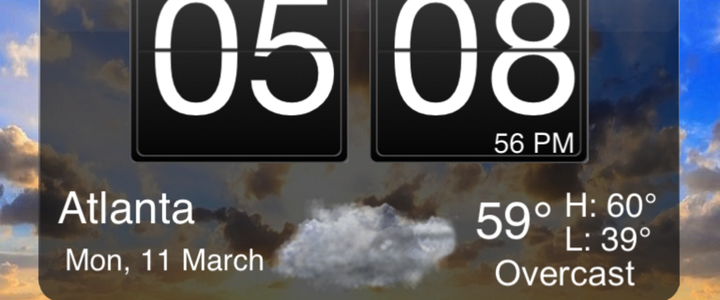 Nightstand - Social Reader, Weather & Alarm Clock Nightstand - Social Reader, Weather & Alarm Clock
