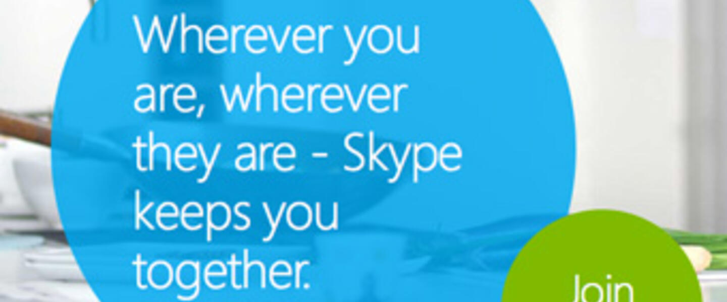Skype uses internet connection to communicate. Skype uses internet connection to communicate.