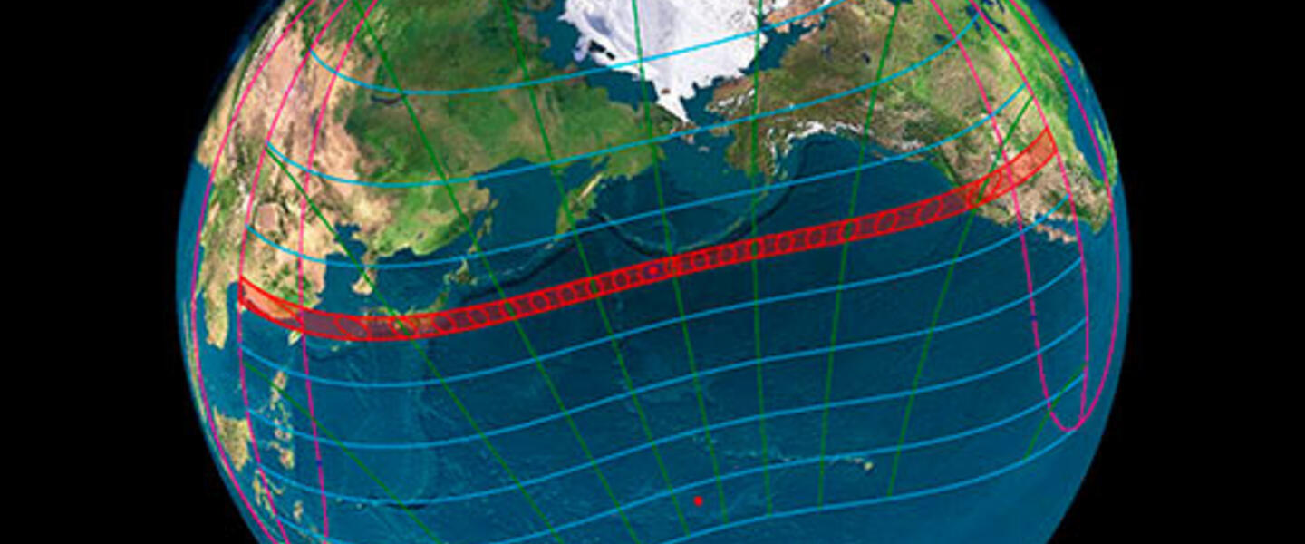 Map of the annular solar eclipse on Sunday, May 20, 2012. Image courtesy of NASA Map of the annular solar eclipse on Sunday, May 20, 2012. Image courtesy of NASA