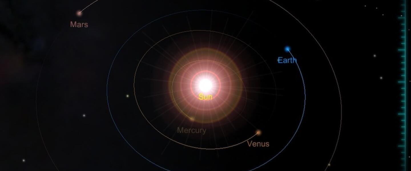 With Solar Walk 3D, you can travel through time to see how the planets revolve around the sun. With Solar Walk 3D, you can travel through time to see how the planets revolve around the sun.