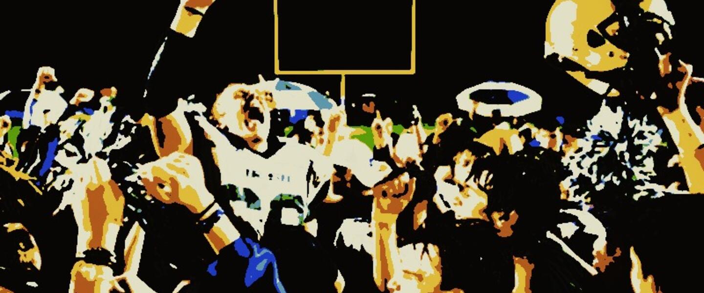 The Aquinas Irish celebrate a semifinals victory as it means a first-ever trip to the GHSA state championships. The Aquinas Irish celebrate a semifinals victory as it means a first-ever trip to the GHSA state championships.