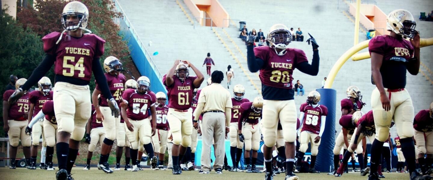 Tucker enters the GHSA playoffs with an undefeated record on the 2013 season. Tucker enters the GHSA playoffs with an undefeated record on the 2013 season.
