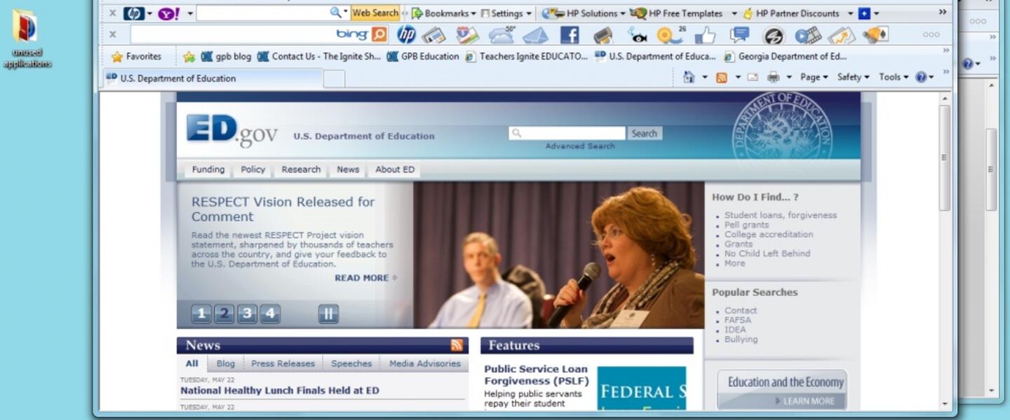Ambassador of USDOE Reporting on RESPECT Project Ambassador of USDOE Reporting on RESPECT Project