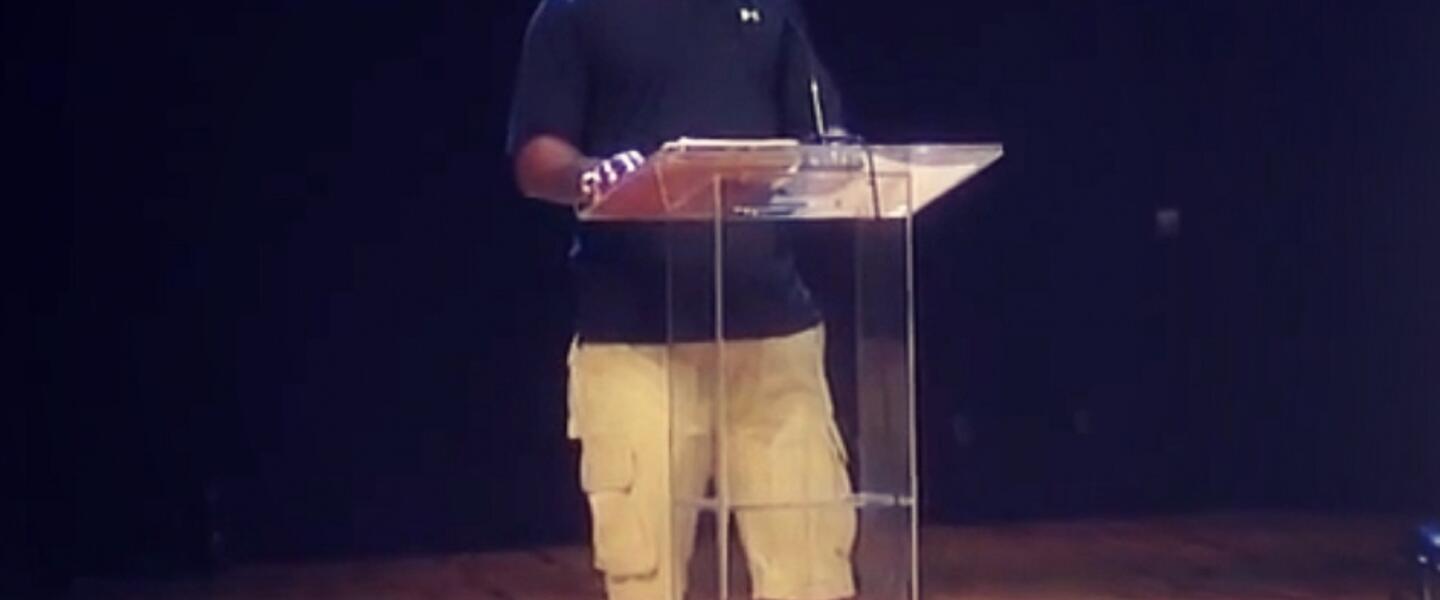 Former Frederick Douglass HS cornerback Ahmad Carroll serves as the keynote speaker at Atlanta Public Schools '14 media day. Former Frederick Douglass HS cornerback Ahmad Carroll serves as the keynote speaker at Atlanta Public Schools '14 media day.