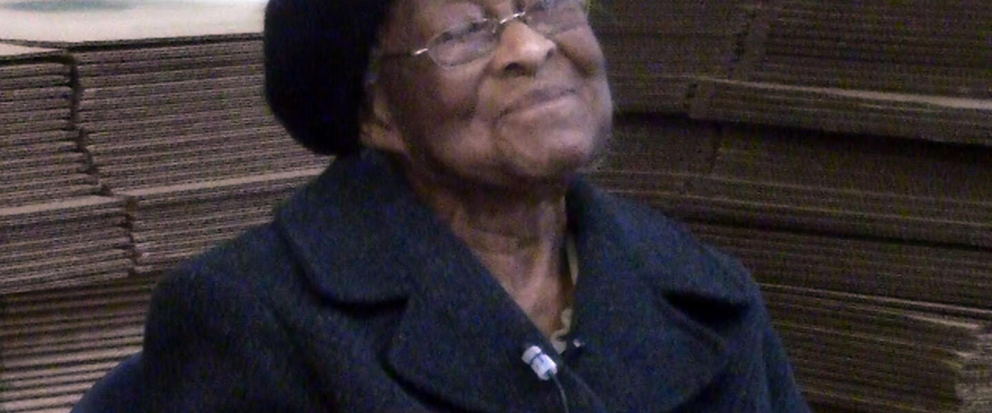 Katie Robinson, "Grandma" to many in the Cherry Tree community. Katie Robinson, "Grandma" to many in the Cherry Tree community.