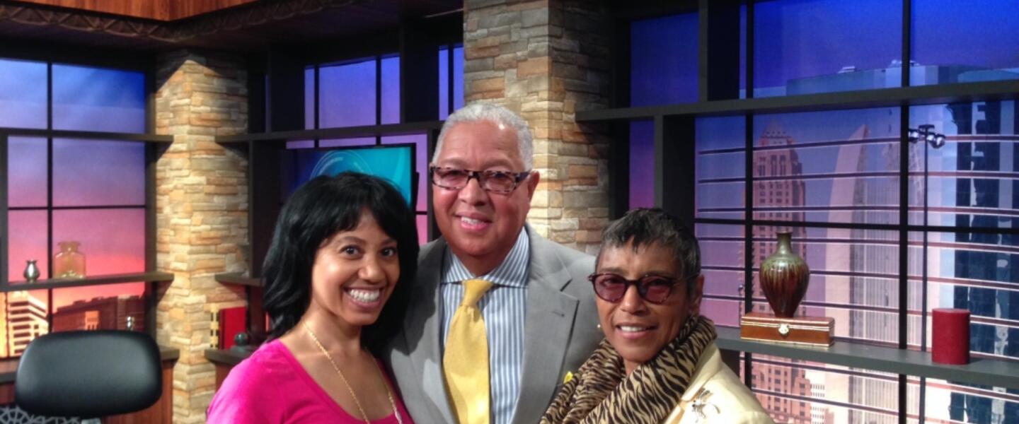 Bernard and Shirley Kinsey in the OTS GPB studio Bernard and Shirley Kinsey in the OTS GPB studio