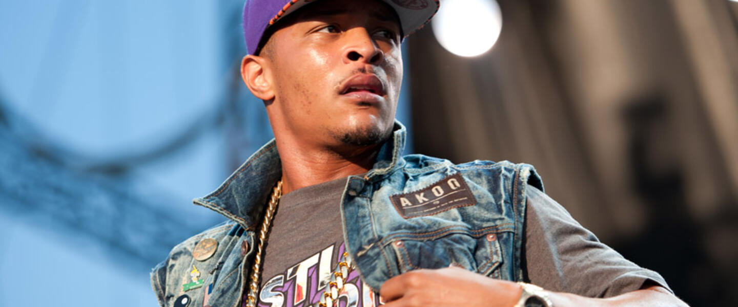 Hip-hop artist Clifford Joseph "T.I." Harris Jr.