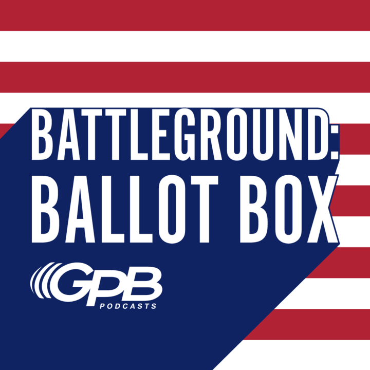 Battleground Ballot Box logo image graphic