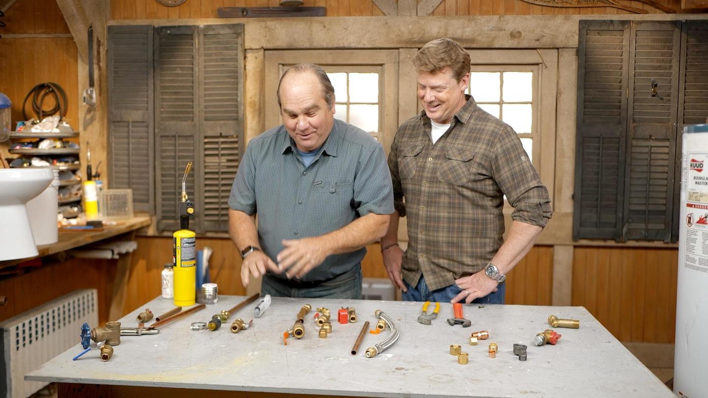 E28 | Garage Door, Plumbing Fixes | Ask This Old House: asset-mezzanine-16x9