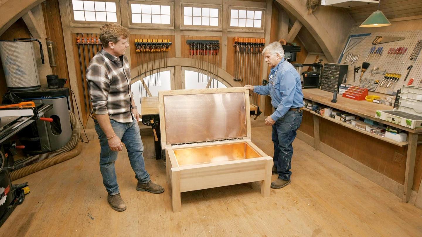 E18 | Move Baseboard, Cooler Bench | Ask This Old House: asset-mezzanine-16x9