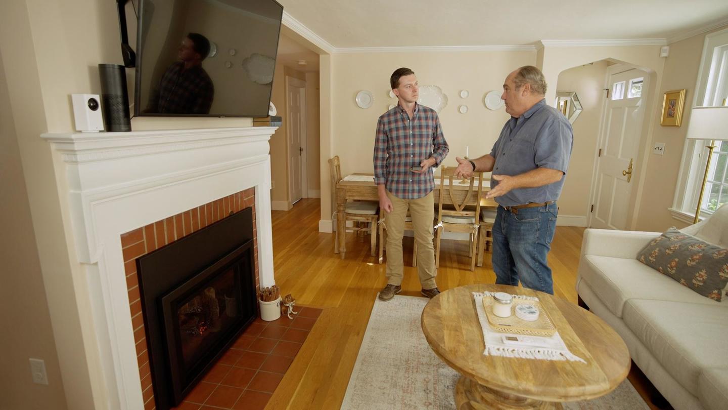 E12 | Gas Fireplace, Wainscoting | Ask This Old House: asset-mezzanine-16x9