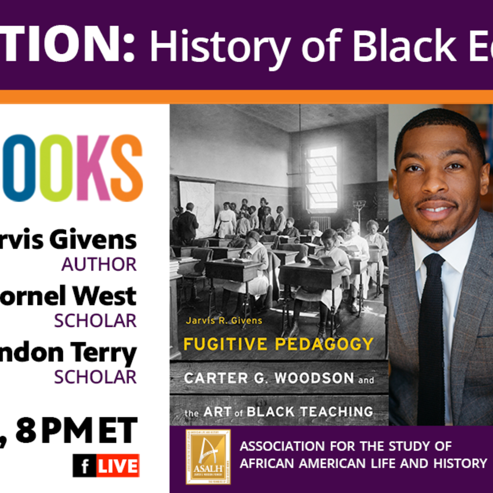 Author Talk with Author Jarvis Givens, and Scholars Cornel West and Brandon Terry