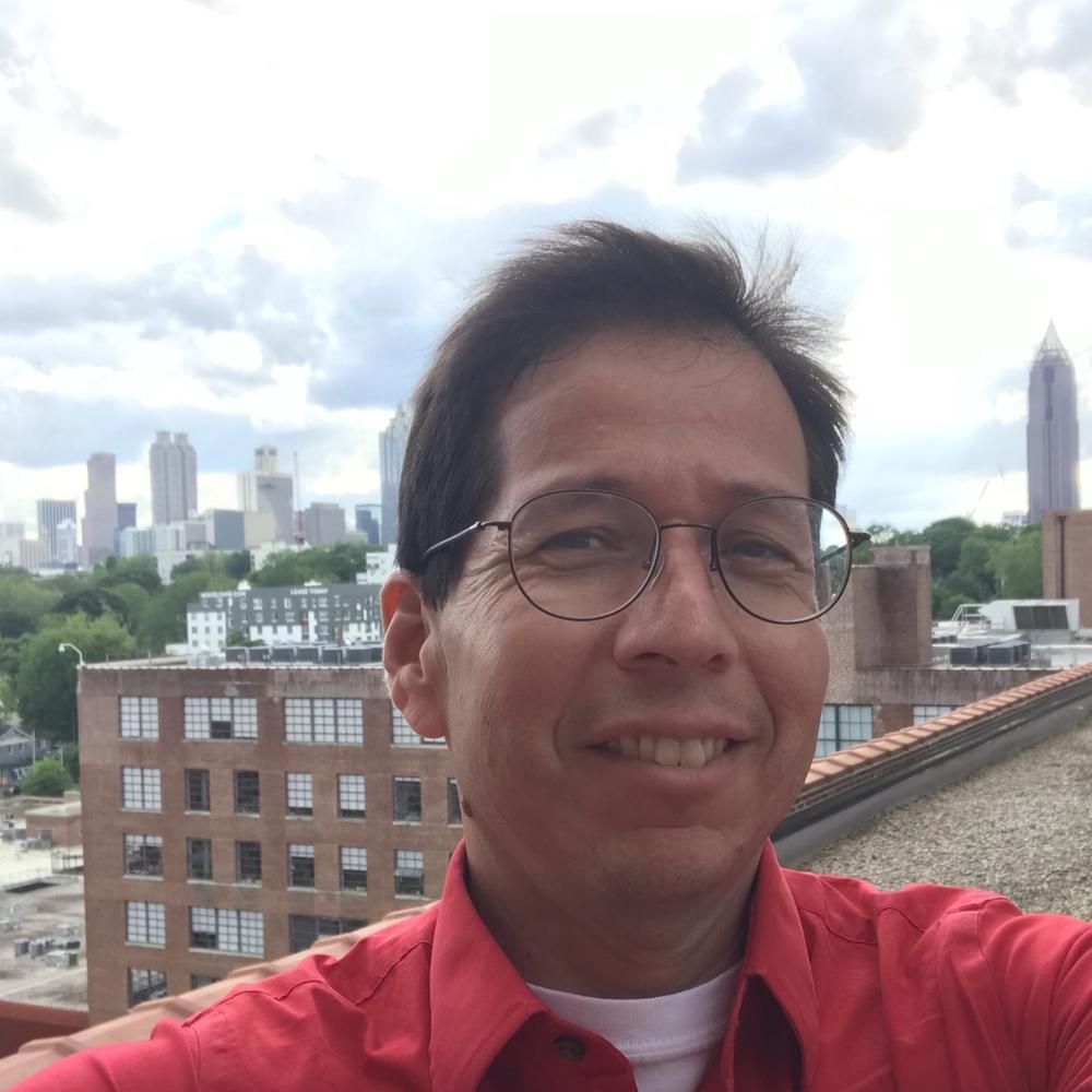 Orlando Montoya, newscaster producer for GPB.