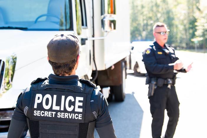 Two Atlanta residents claim they were visited by Secret Service agents after making comments on Facebook. 