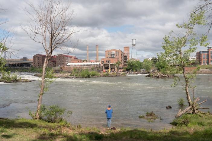 The segment of the Chattahoochee River that runs through Columbus is a popular spot for whitewater rafting and fishing. The Columbus Water Work is challenging new state requirements meant to protect water quality.