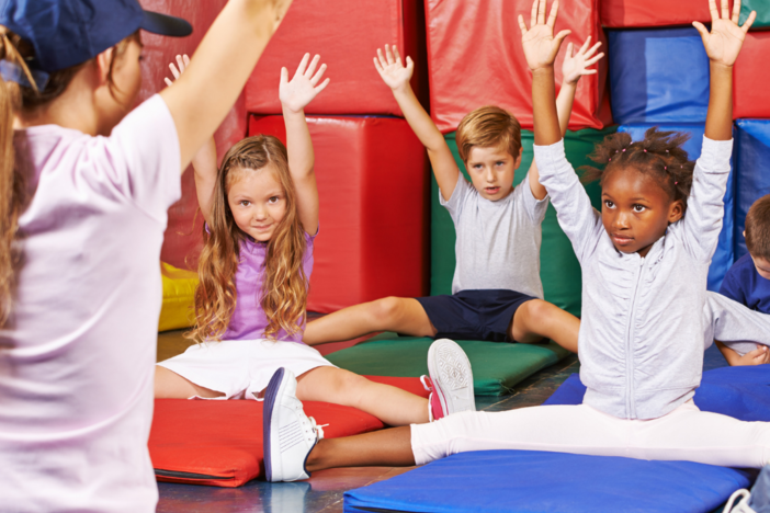kids in gym class