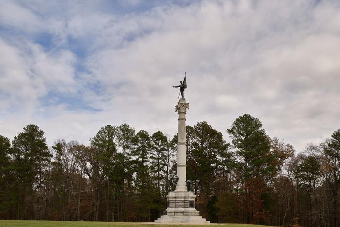 Georgia monument at Chickamauga and Chattanooga National Military Park