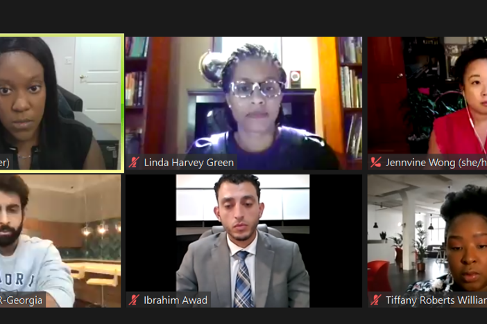 town hall participants