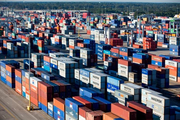 Containers at the Port of Savannah