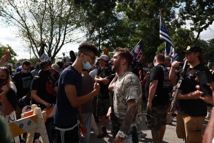 Stone Mountain is Georgia's most visited tourist attraction and is also a lightning rod for controversy. In the namesake city outside the state's Stone Mountain Park, protesters clashed in near downtown in August.