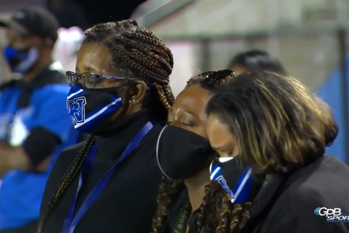 Westlake mourns principal Bobby May in pre game ceremony