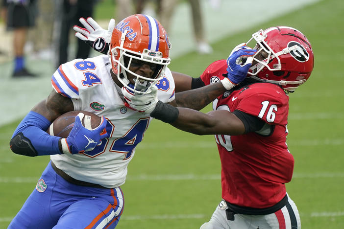 UGA vs U. of Florida football photo