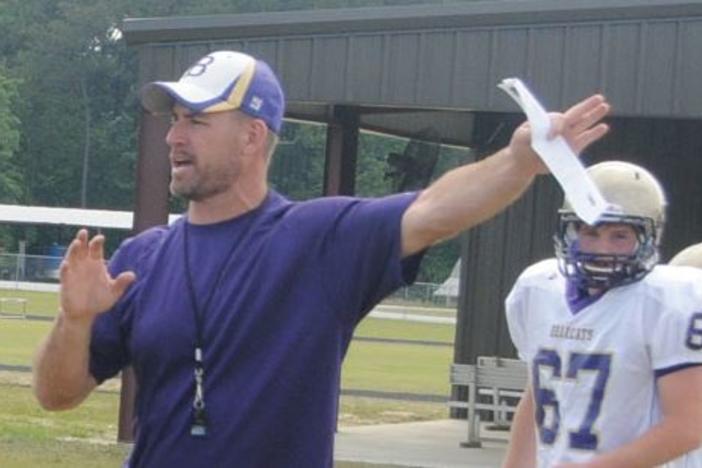 Bainbridge coach Jeff Littleton 