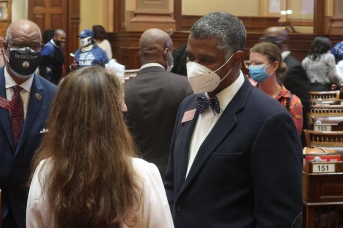 State Rep. James Beverly at the Capitol