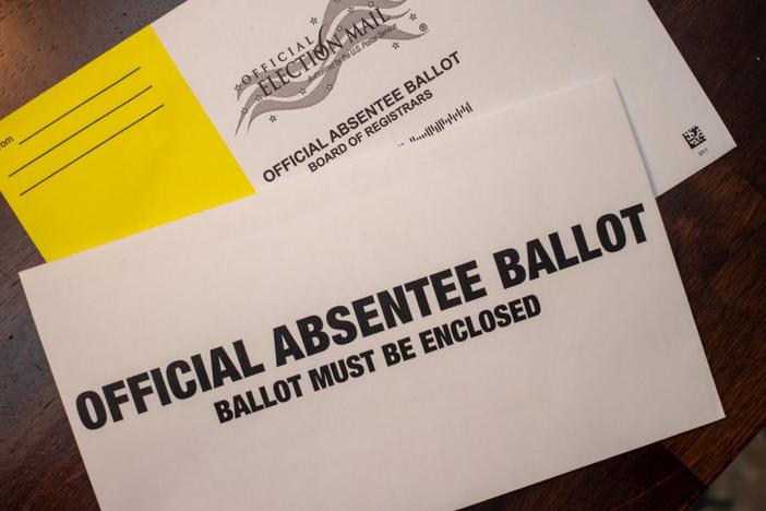 The last day to request an absentee ballot in Georgia’s Jan. 5 U.S. Senate runoff is Jan. 1.