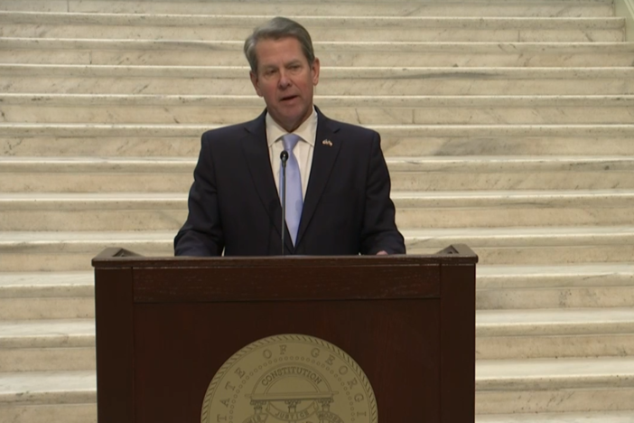 Gov. Brian Kemp on Jan. 26, 2021.